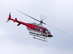 valentinsgave - Helikoptertur